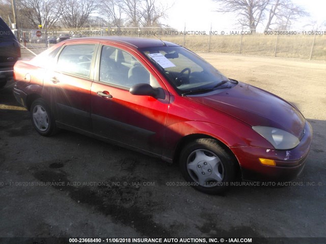 1FAFP33PX3W269890 - 2003 FORD FOCUS LX RED photo 1