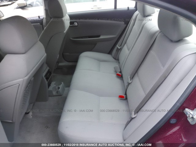 1G8ZS57N77F116460 - 2007 SATURN AURA XE BURGUNDY photo 8