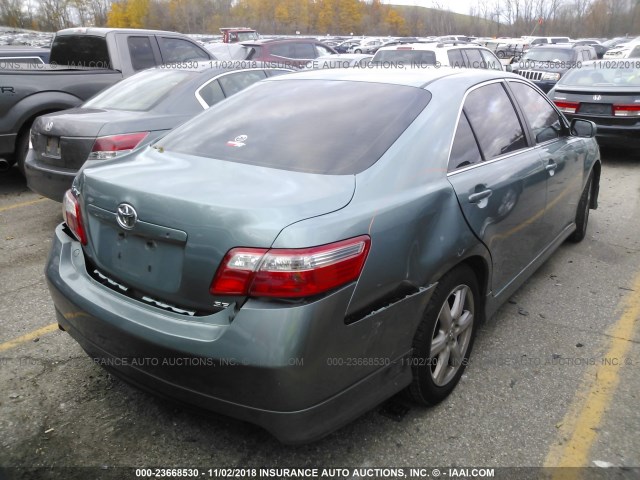 4T1BE46K97U544635 - 2007 TOYOTA CAMRY NEW GENERAT CE/LE/XLE/SE Light Blue photo 4