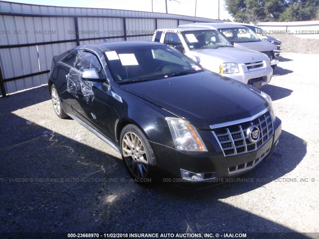 1G6DP1E30C0124833 - 2012 CADILLAC CTS PREMIUM COLLECTION BLACK photo 1