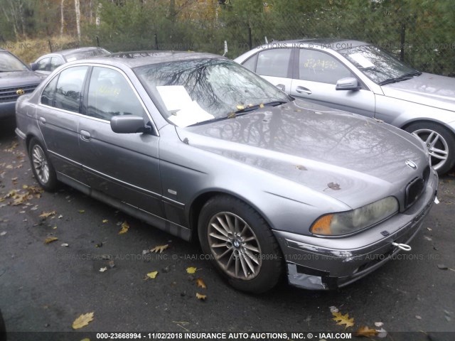 WBADN63492GN86189 - 2002 BMW 540 I AUTOMATIC GRAY photo 1
