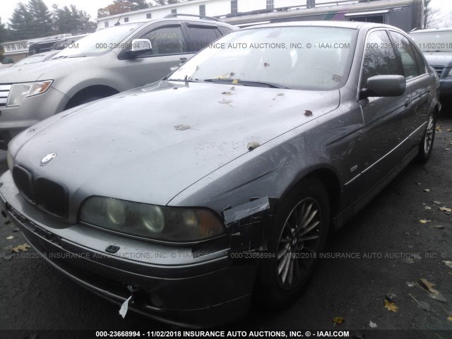 WBADN63492GN86189 - 2002 BMW 540 I AUTOMATIC GRAY photo 6