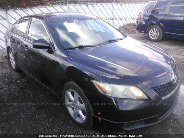 4T1BK46K97U515595 - 2007 TOYOTA CAMRY NEW GENERAT LE/XLE/SE BLACK photo 1