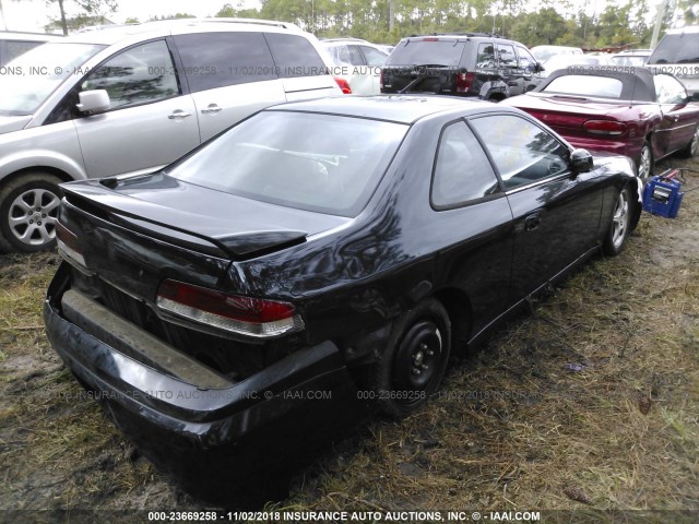 JHMBB6159YC000569 - 2000 HONDA PRELUDE SH BLACK photo 4