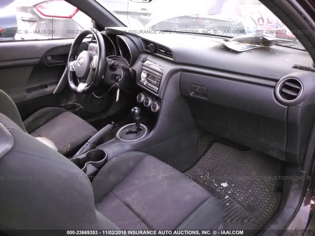 JTKJF5C79B3010223 - 2011 TOYOTA SCION TC 紫色 照片 5