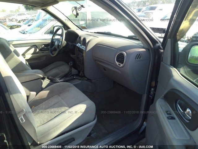 1GKDS13S852113354 - 2005 GMC ENVOY BLACK photo 5