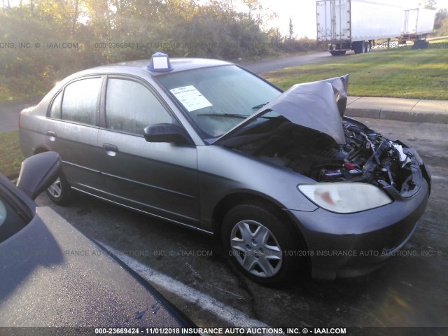 2HGES16395H608434 - 2005 HONDA CIVIC DX VP TAN photo 1