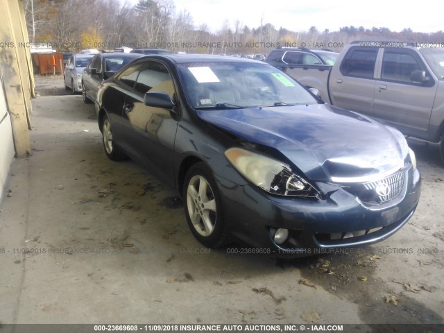 4T1CA30P04U018033 - 2004 TOYOTA CAMRY SOLARA SE/SLE ლურჯი ფოტო 1