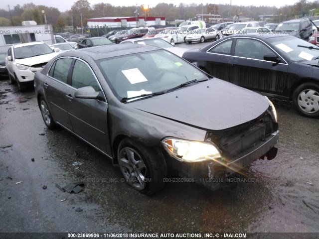 1G1ZC5EB7A4134836 - 2010 CHEVROLET MALIBU 1LT BROWN photo 1