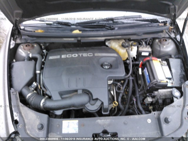 1G1ZC5EB7A4134836 - 2010 CHEVROLET MALIBU 1LT BROWN photo 10