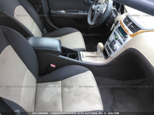 1G1ZC5EB7A4134836 - 2010 CHEVROLET MALIBU 1LT BROWN photo 5