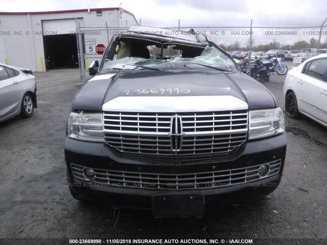 5LMJJ3J54AEJ09250 - 2010 LINCOLN NAVIGATOR L BLACK photo 6