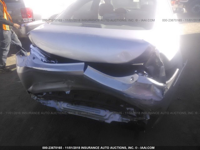 4T4BE46KX8R021857 - 2008 TOYOTA CAMRY CE/LE/XLE/SE SILVER photo 6