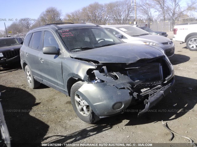 KM8SG13DX7U148678 - 2007 HYUNDAI SANTA FE GLS GRAY photo 1