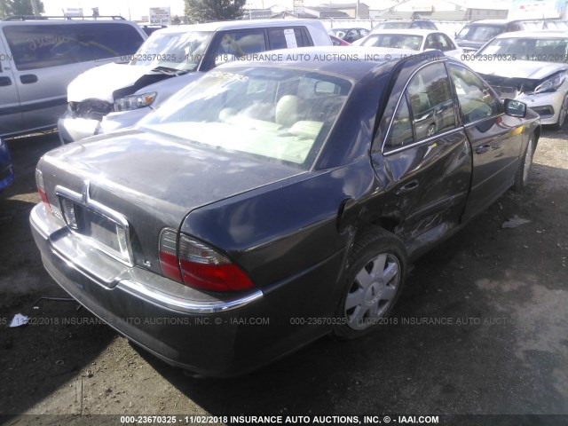 1LNHM86S55Y642992 - 2005 LINCOLN LS 灰色 照片 4