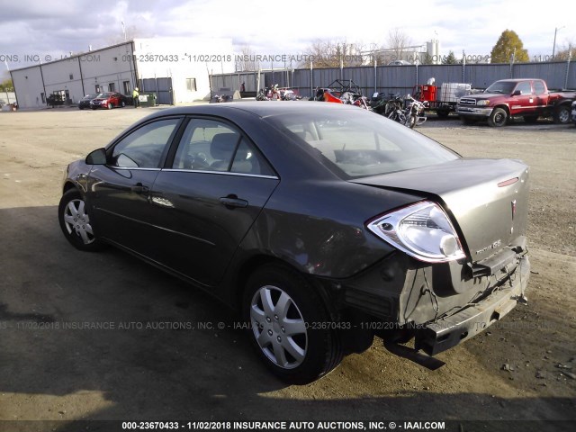 1G2ZF58B574192158 - 2007 PONTIAC G6 VALUE LEADER/BASE GRAY photo 3