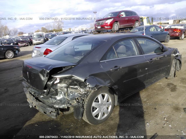 1G2ZF58B574192158 - 2007 PONTIAC G6 VALUE LEADER/BASE GRAY photo 4