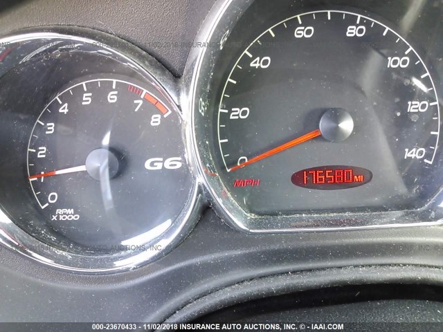 1G2ZF58B574192158 - 2007 PONTIAC G6 VALUE LEADER/BASE GRAY photo 7