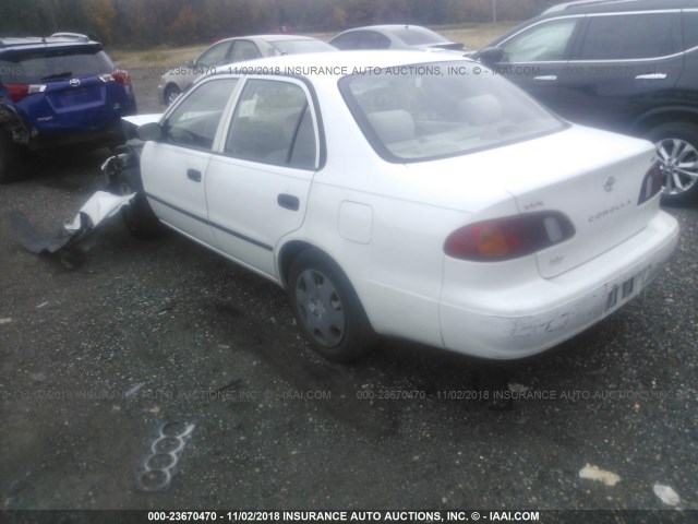2T1BR12E6XC153236 - 1999 TOYOTA COROLLA VE/CE/LE 白色 照片 3