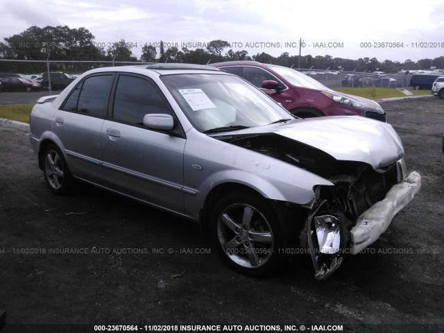 JM1BJ225231132220 - 2003 MAZDA PROTEGE DX/LX/ES SILVER photo 1