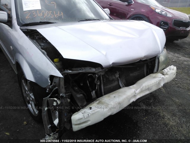 JM1BJ225231132220 - 2003 MAZDA PROTEGE DX/LX/ES SILVER photo 6