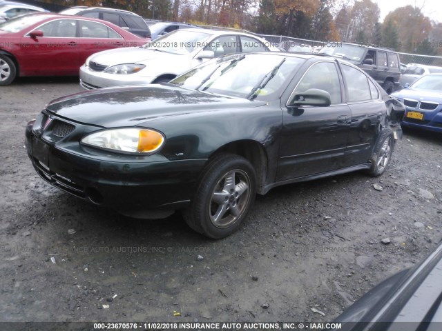 1G2NF52E63M645182 - 2003 PONTIAC GRAND AM SE1 GREEN photo 2