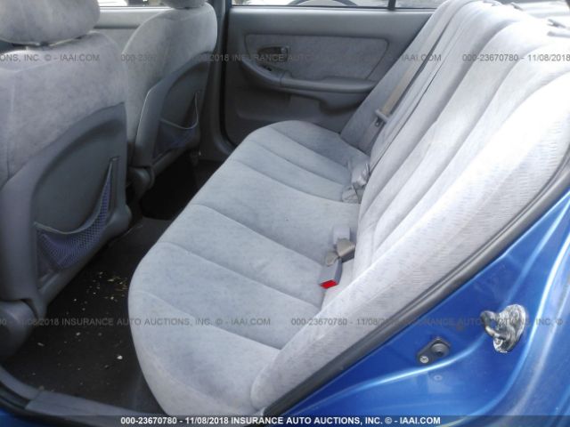 KMHDN46D36U237454 - 2006 HYUNDAI ELANTRA GLS/GT/LIMITED BLUE photo 8