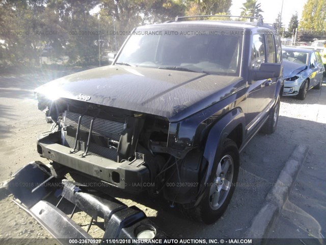 1J4RH4GK9AC157678 - 2010 JEEP COMMANDER SPORT შავი ფოტო 2