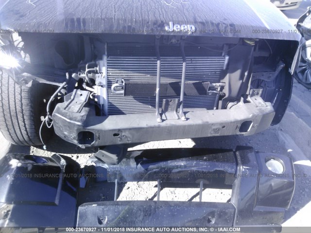 1J4RH4GK9AC157678 - 2010 JEEP COMMANDER SPORT შავი ფოტო 6