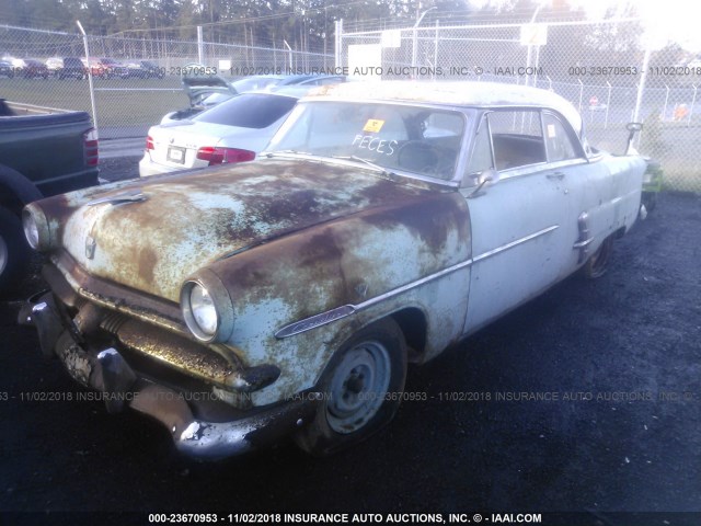 B3RV158438 - 1953 FORD VICTORIA BLUE photo 2