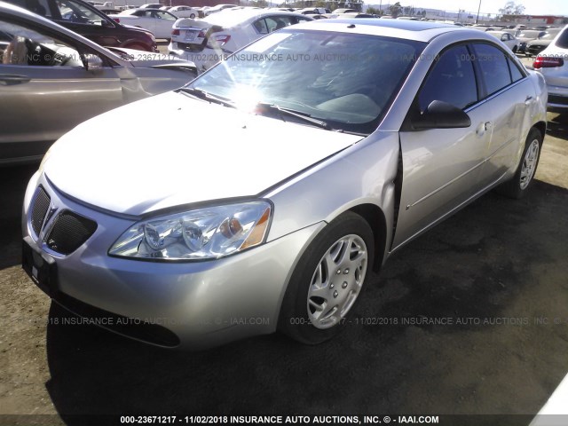 1G2ZM551664259852 - 2006 PONTIAC G6 GTP SILVER photo 2