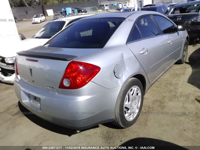 1G2ZM551664259852 - 2006 PONTIAC G6 GTP SILVER photo 4