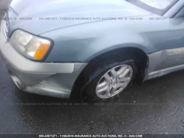 4S3BH675017637839 - 2001 SUBARU LEGACY OUTBACK AWP 浅蓝色 照片 6