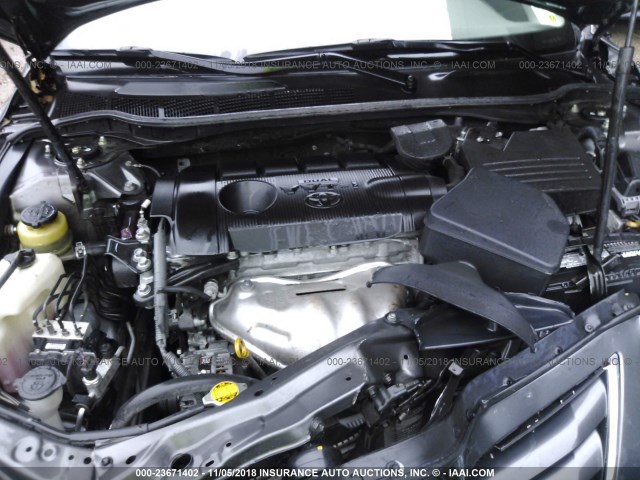 4T4BF3EK3BR208910 - 2011 TOYOTA CAMRY SE/LE/XLE GRAY photo 10