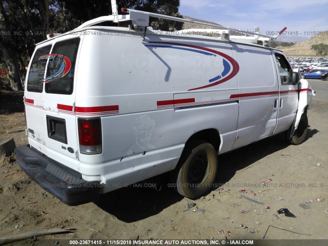 1FTSS3EL9BDA28334 - 2011 FORD ECONOLINE E350 SUPER DUTY VAN WHITE photo 4