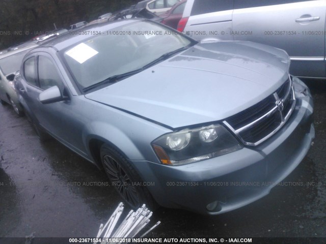 1B3LC76M88N649486 - 2008 DODGE AVENGER R/T GRAY photo 1