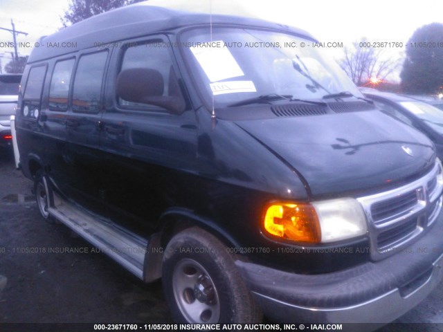 2B6HB11X6WK159244 - 1998 DODGE RAM VAN B1500 GREEN photo 6