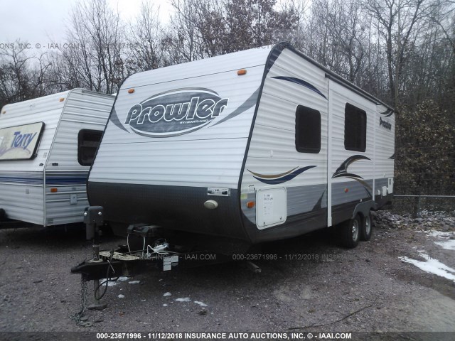 5SFPB2621EE279415 - 2014 HEARTLAND PROWLER  WHITE photo 2