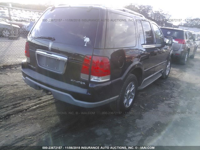 5LMEU78H23ZJ38337 - 2003 LINCOLN AVIATOR 黑色 照片 4