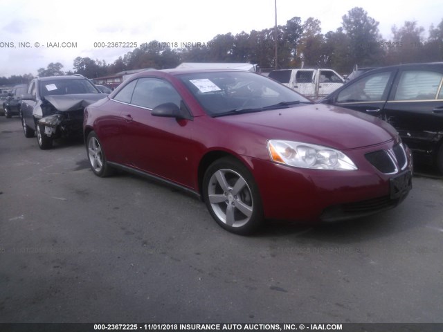 1G2ZH351074182616 - 2007 PONTIAC G6 GT RED photo 1