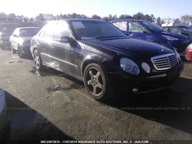 WDBUF56J06A961941 - 2006 MERCEDES-BENZ E 350 BLACK photo 1