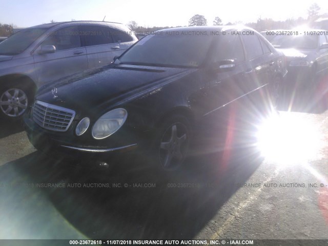 WDBUF56J06A961941 - 2006 MERCEDES-BENZ E 350 BLACK photo 2