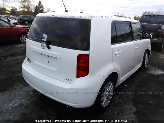 JTLKE50E581017258 - 2008 TOYOTA SCION XB Ağ foto 4