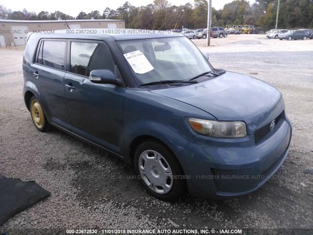 JTLKE50E881044552 - 2008 TOYOTA SCION XB Mavi foto 1