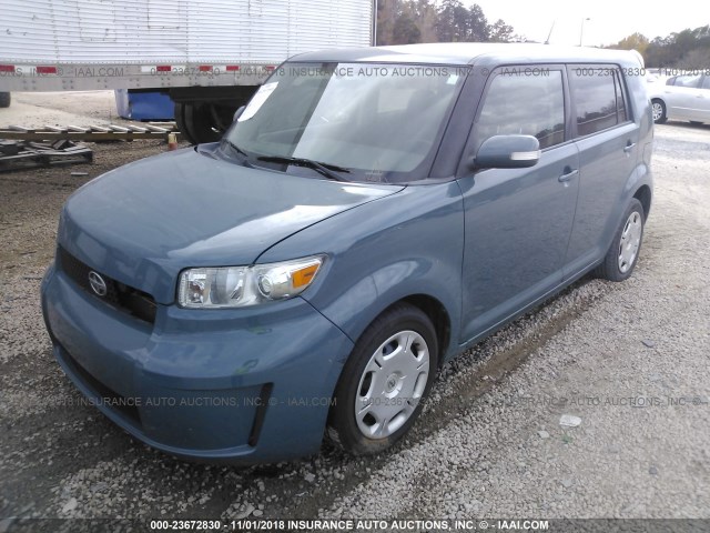 JTLKE50E881044552 - 2008 TOYOTA SCION XB Mavi foto 2