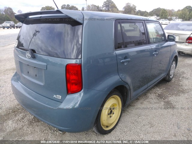 JTLKE50E881044552 - 2008 TOYOTA SCION XB Mavi foto 4