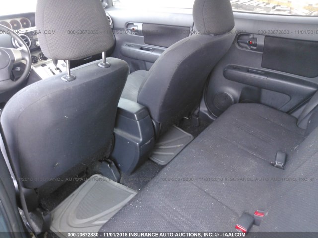 JTLKE50E881044552 - 2008 TOYOTA SCION XB Mavi foto 8