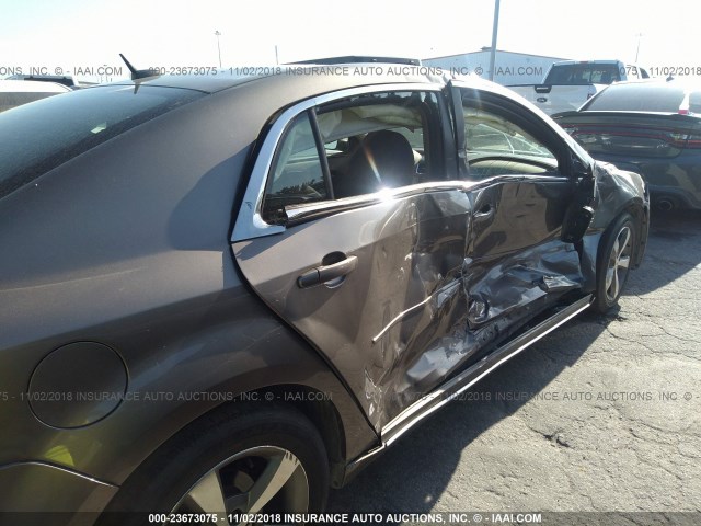 1G1ZC5EB1A4147520 - 2010 CHEVROLET MALIBU 1LT BROWN photo 6