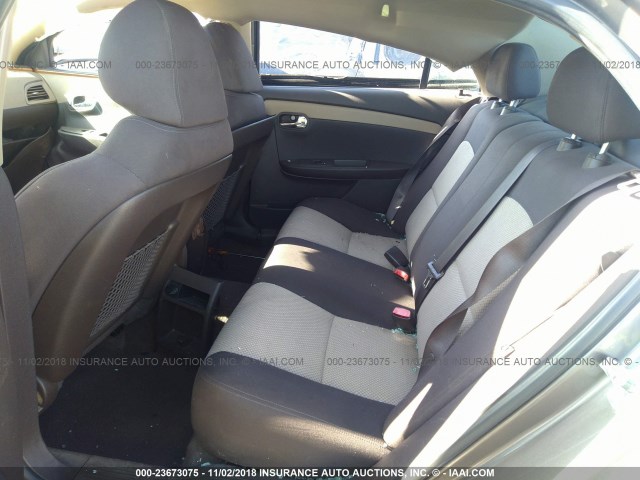1G1ZC5EB1A4147520 - 2010 CHEVROLET MALIBU 1LT BROWN photo 8