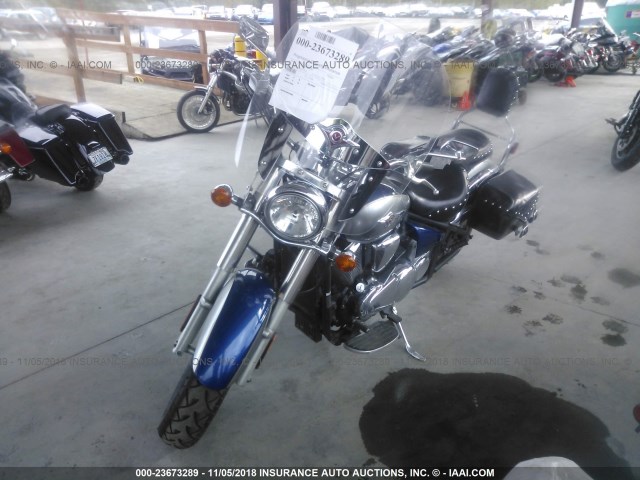 JKAVN2D158A023036 - 2008 KAWASAKI VN900 D BLUE photo 2